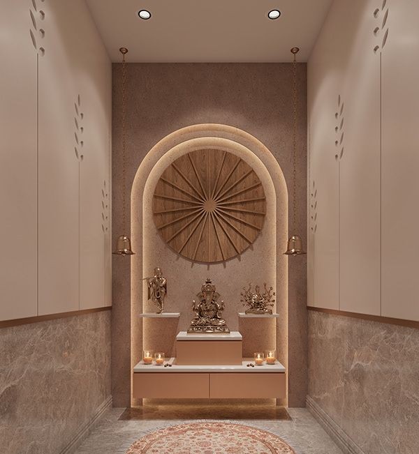 pooja room fable visual